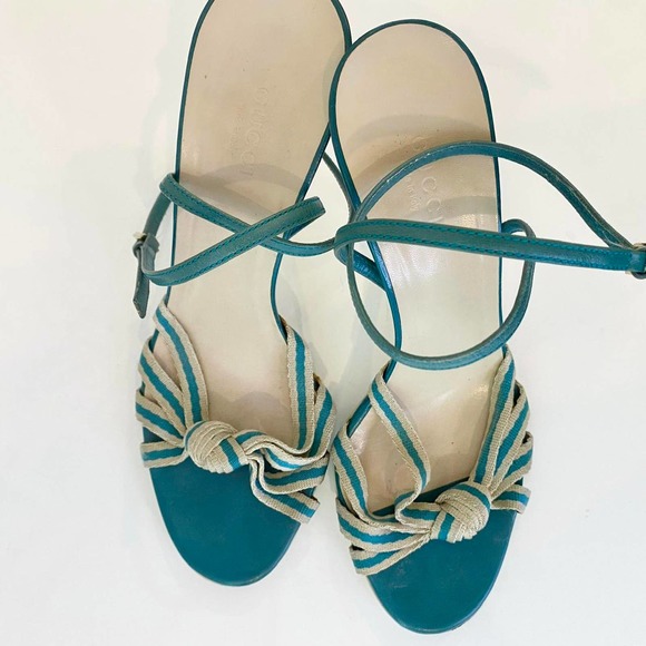 Great Condition Authentic Strappy Gucci Heels Size 7 - Picture 4 of 4